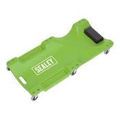 Sealey SCR80HV Composite Creeper with 6 Wheels - Hi-Vis Green image