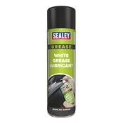 Sealey SCS014 White Grease Lubricant 500ml Pack of 6 image