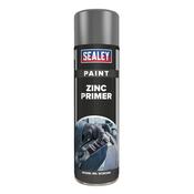 Sealey SCS034S Grey Zinc Primer Paint 500ml image
