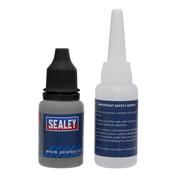 Sealey SCS908 Fast-Fix Filler &amp; Adhesive - Black image