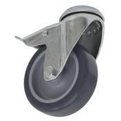 Sealey SCW275SBL Castor Wheel Bolt Hole Swivel with Total Lock Ã˜75mm image