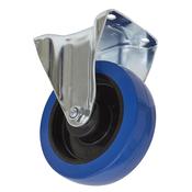 Sealey SCW3160FP Castor Wheel Fixed Plate Ã˜160mm image