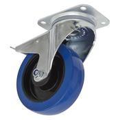 Sealey SCW3160SPL Castor Wheel Swivel Plate with Total Lock Ã˜160mm image