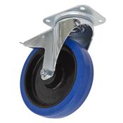 Sealey SCW3200SPL Castor Wheel Swivel Plate with Total Lock Ã˜200mm image