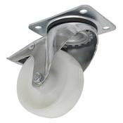 Sealey SCW4100SPL Castor Wheel Swivel Plate with Total Lock Ã˜100mm image