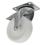 Sealey SCW4125SPL Castor Wheel Swivel Plate with Total Lock Ã˜125mm image