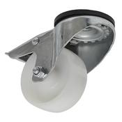 Sealey SCW480SBL Castor Wheel Bolt Hole Swivel with Total Lock Ã˜80mm image
