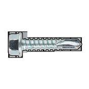 Sealey SDHX5525 Self Drilling Screw 5.5 x 25mm Hex Head Zinc Pack of 100 image
