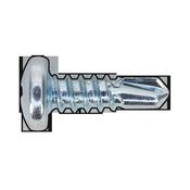 Sealey SDPH4213 Self Drilling Screw 4.2 x 13mm Pan Head Phillips Zinc Pack of 100 image