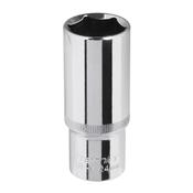 Sealey SP1224D WallDrive® Socket 24mm Deep 1/2"Sq Drive Fully Polished image