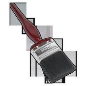 Sealey SPB50S Pure Bristle Paint Brush 50mm Pack of 10 image