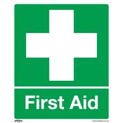 Sealey SS26P1 Safety Sign - First Aid - Rigid Plastic image