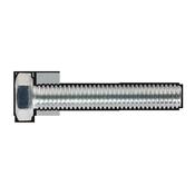 Sealey SS635 HT Setscrew M6 x 35mm 8.8 Zinc Pack of 50 image