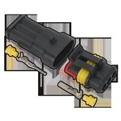 Sealey SSC3MF Superseal Male &amp; Female Connector 3-Way image