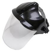 Sealey SSP78 Deluxe Brow Guard with Aspherical Polycarbonate Full Face Shield image
