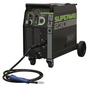 Sealey SUPERMIG230 Professional Gas/Gasless MIG Welder with Binzel Euro Torch 230A 230V image