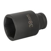 Sealey SX001 Deep Impact Socket 1/2"Sq Drive 38mm image