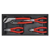 Sealey TBT02 Tool Tray with Pliers Set 4pc