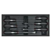 Sealey TBT14 Tool Tray with Screwdriver Set 6pc image
