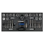 Sealey TBT26 Tool Tray with Tap &amp; Die Set 33pc image