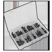 Sealey TCFT100AS Fir Tree Clip Assortment - Pack of 100 image
