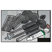 Sealey TST09 Temporary Puncture Repair &amp; Service Kit image
