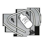 Sealey VS0201 Brake Bleeder Set with Container image