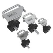 Sealey VS0301 Brake &amp; Fuel Hose Pinch Tool Set 4pc