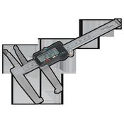 Sealey VS0566 Digital Brake Disc &amp; Drum Caliper 150mm/6" image