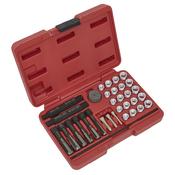 Sealey VS311 Glow Plug Thread Repair Set 33pc image