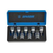 Unior 607064 Hexagonal Screwdriver Socket Set 1/2" image