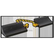 Sealey WC16 Rubber Wheel Chocks Heavy-Duty - Pair image