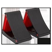 Sealey WCF01 Folding Wheel Chocks - Pair image