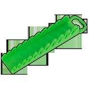 Sealey WR10HV Spanner Rack Capacity 10 Stubby Spanners Hi-Vis Green image