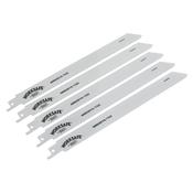 Sealey WRS3014/150 Reciprocating Saw Blade Metal 150mm 18tpi - Pack of 5 image