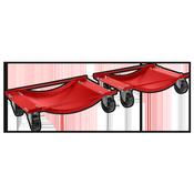 Sealey WS454 Wheel Dolly Set 454kg Capacity image