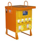 Sealey WST10000 110V 10kVA Single Phase Site Transformer image