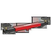 Sealey X136 Cross Beam Adaptor 2tonne