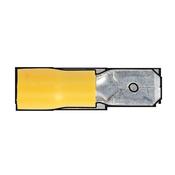 Sealey YT15 Push-On Terminal 6.3mm Male Yellow Pack of 100 image