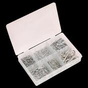 Sealey AB002RC R-Clip Assortment 150pc image