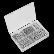 Sealey AB003SP Metric/Imperial Split Pin Assortment 230pc - Large Sizes image