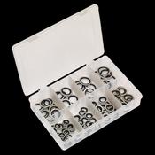 Sealey AB010DS Bonded Seal (Dowty Seal) Assortment 88pc image