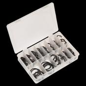 Sealey AB017CC Circlip Assortment Internal &amp; External 200pc image