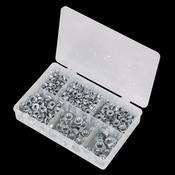 Sealey AB031FN Serrated Flange Nut Assortment M5-M12 390pc image