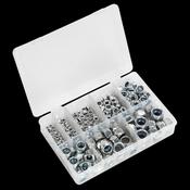 Sealey AB033LN Nylon Locknut Assortment 255pc M4-M16 image