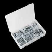 Sealey AB055WA Flat Washer Assortment 1070pc M5-M16 Form A Metric image