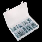Sealey AB064STPP Self Tapping Screw Assortment DIN 798CZ 305pc Pan Head Pozi Zinc image