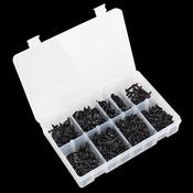 Sealey AB066STBK Self Tapping Screw Assortment 700pc Flanged Head image
