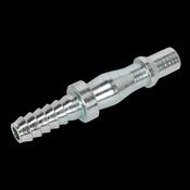 Sealey AC06 Adaptor Tailpiece 1/4" Bore Hose Pack of 5 image