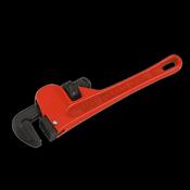Sealey AK5101 Pipe Wrench European Pattern 200mm Cast Steel image